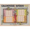 Calendrier Spirou 1953