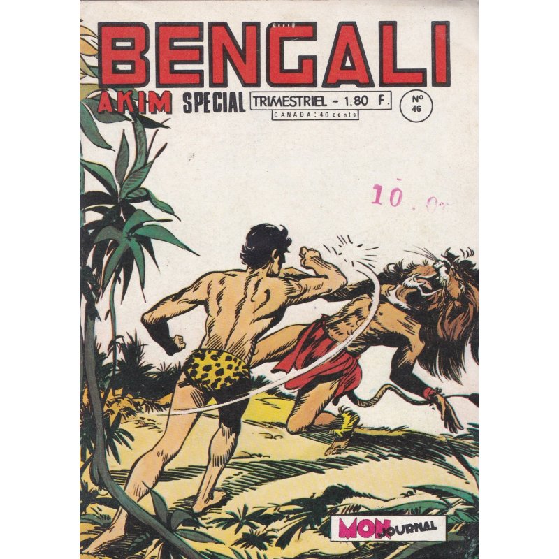 Bengali - Akim spécial (46) - Le mystère de l'île aux lianes
