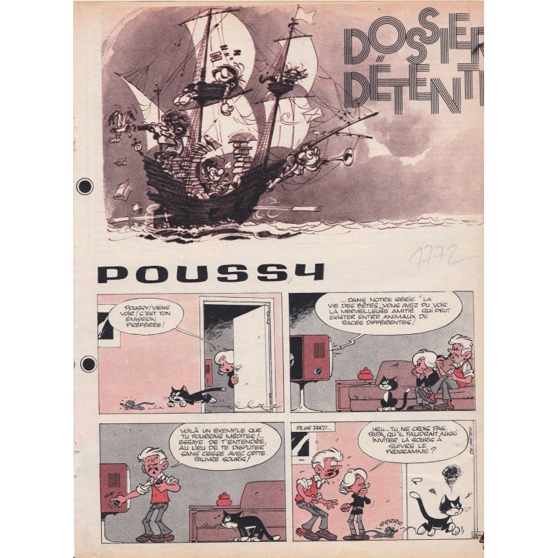 Dossier Spirou détente (1772) - Poussy
