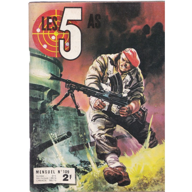 Les 5 as (109) - Commando fantastique