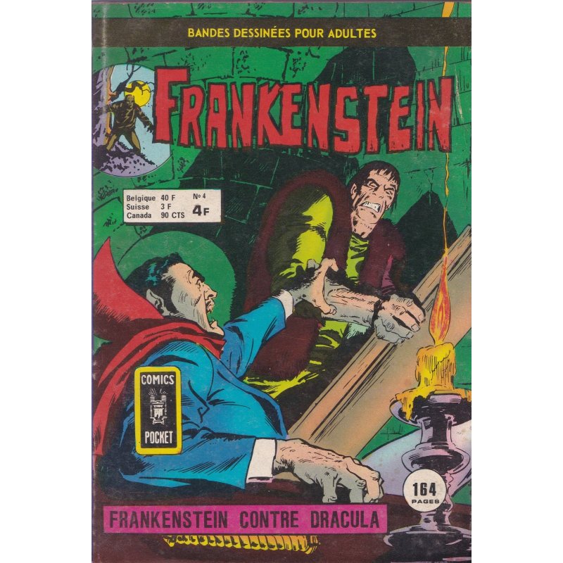 Frankenstein (4) - Frankenstein contre Dracula