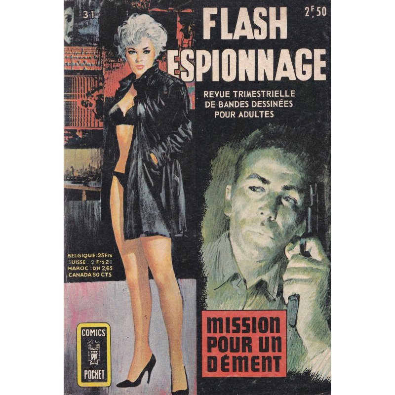 Flash espionnage (31) - Mission pour un dément