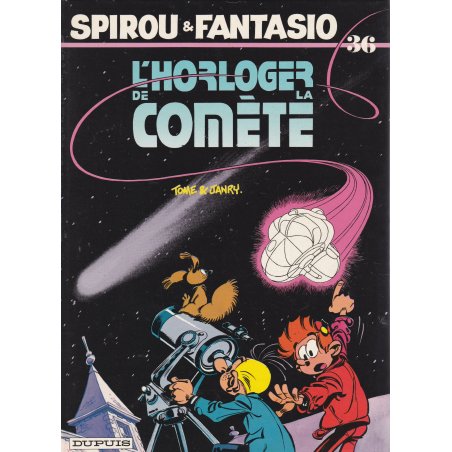 Spirou et Fantasio (36) - L'horloger de la comète