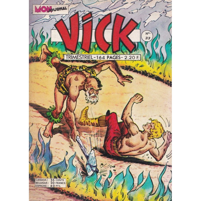 Vick (33) - La planète des monstres