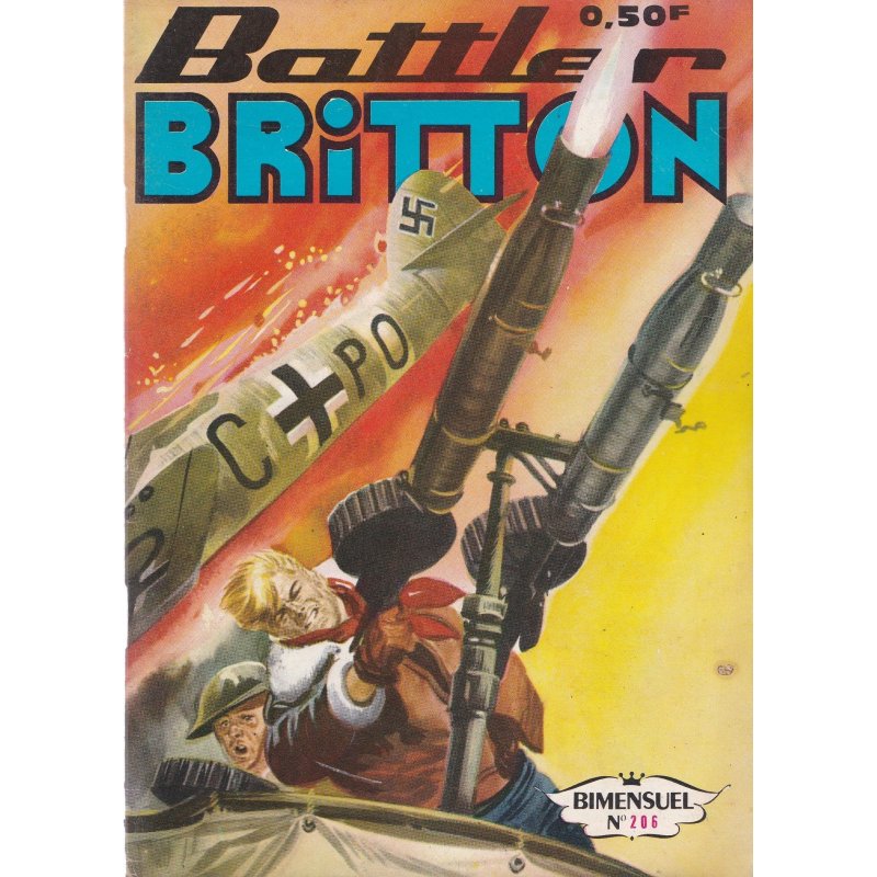 Battler Britton (206) - L'as de la Luftwaffe