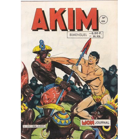 Akim (634) - La charge des gorilles