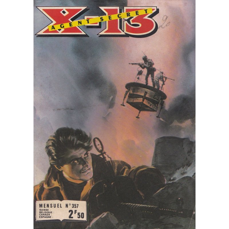 X-13 agent secret (357) - Aigles contre requins
