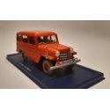 En voiture Tintin (57) - L\'affaire Tournesol - Overland Jeep station wagon 1950 des pompiers