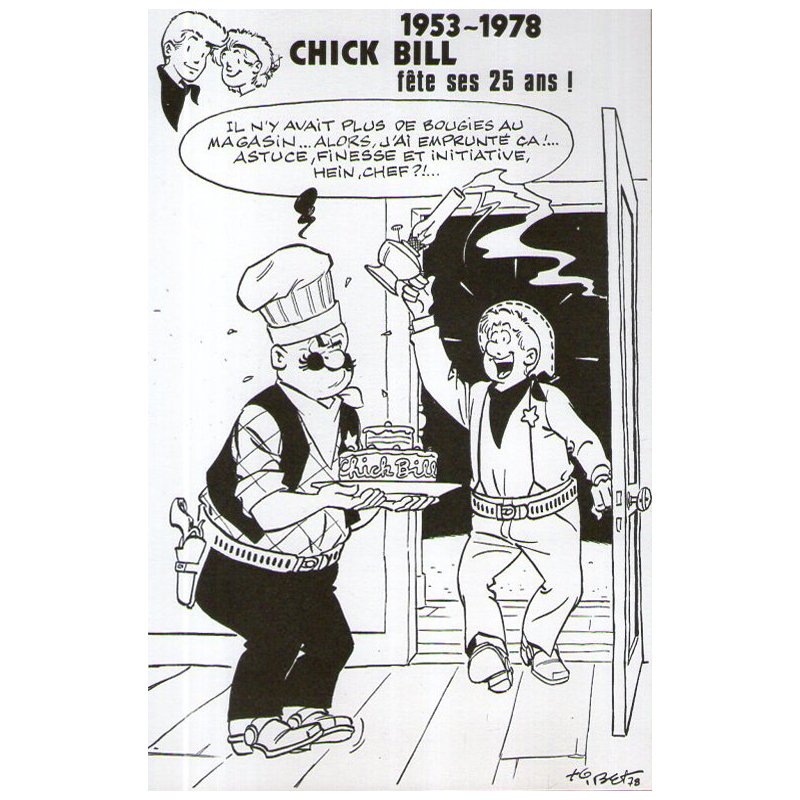 Chick Bill - Fête ses 25 ans