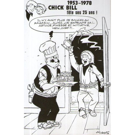 Chick Bill - Fête ses 25 ans