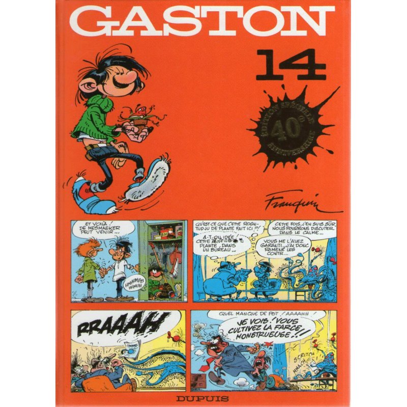 Gaston Lagaffe (14) - 40e anniversaire