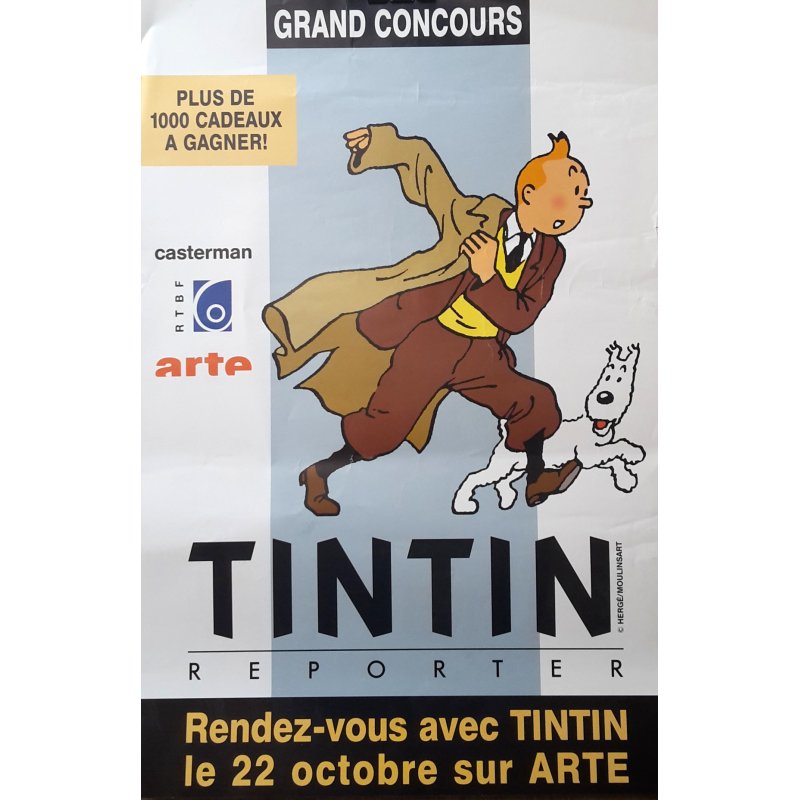 Tintin - Concours arte avec Tintin