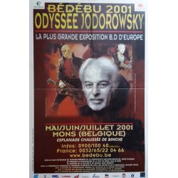 Odyssée Jodorowsky - Les mondes de Jodo - L'affiche