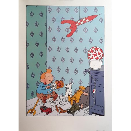Tintin (1992) - Hommage à Hergé