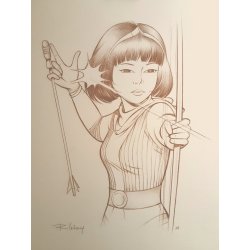 Yoko Tsuno (HS) - Yoko Tsuno tire à l'arc