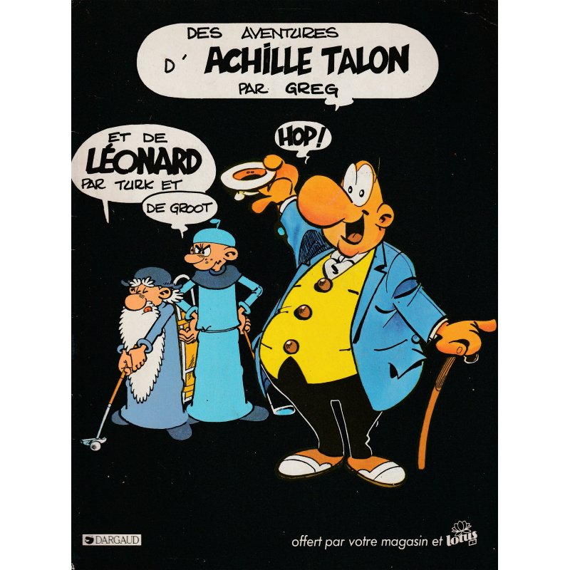Achille Talon et Léonard (HS) - Pub