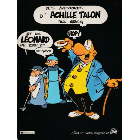 Achille Talon et Léonard (HS) - Pub