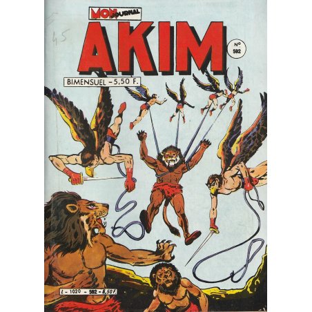 Akim (592) - Echec au roi