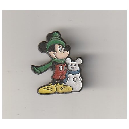 Mickey (HS) - Pins Mickey et le bonhomme de neige