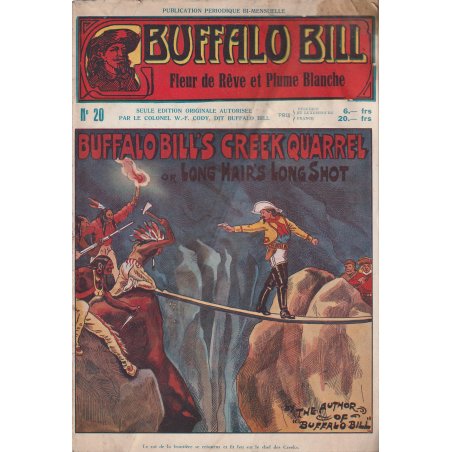 Buffalo Bill (20) - Fleur de rêve et plume blanche