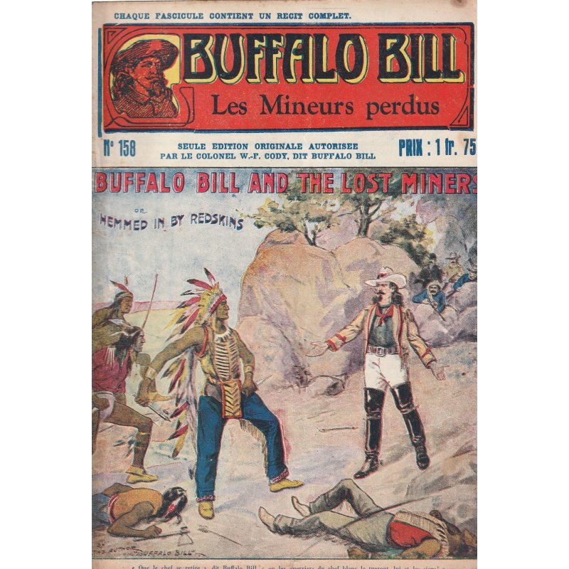 Buffalo Bill (158) - Les mineurs perdus