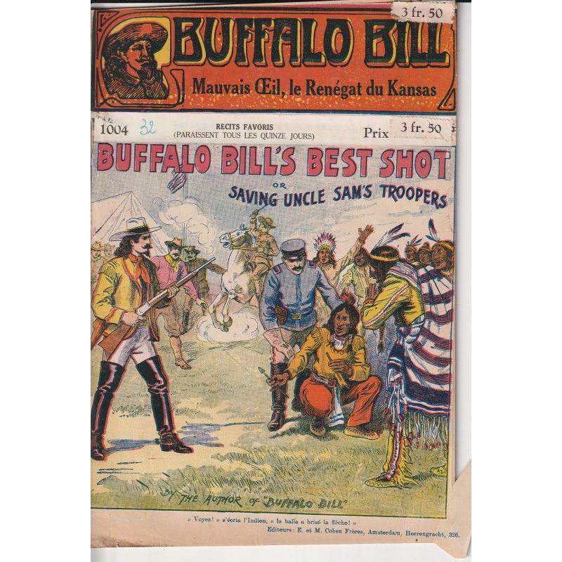 Buffalo Bill (1004) - Mauvais Oeil le renégat du Kansas