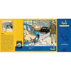 En voiture Tintin (55) - Coke en stock - Le taxi Panhard