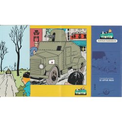 En voiture Tintin (37) - Le lotus bleu - L'automitrailleuse blindée