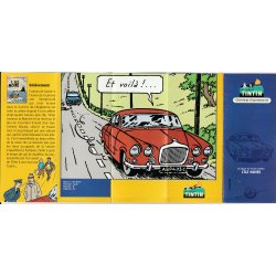 En voiture Tintin (40) - L'île noire - La Jaguar du Docteur Müller