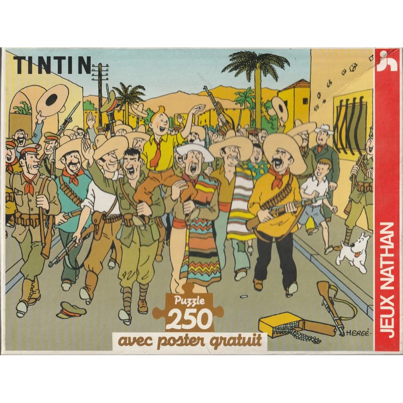 Puzzle - Tintin - L'oreille cassée