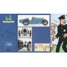 En voiture Tintin (54) - Tintin en Amérique - Le bolide de Bobby Smile Bugati type 37