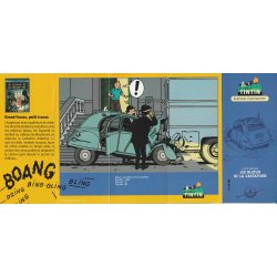 En voiture Tintin (33) - Les bijoux de la Castafiore - La 2 CV emboutie