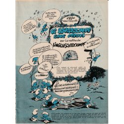 Le schtroumpf sans effort (Spirou 1973) - la méthode linguaschtroumpf