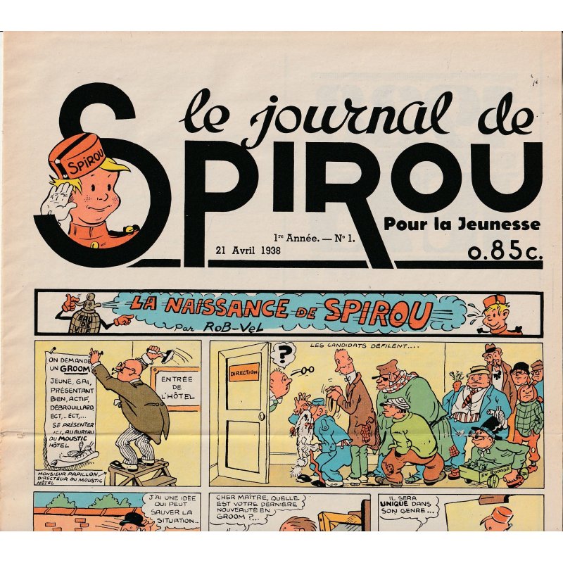 Supplément (2097) - Fascicule du journal de Spirou (N°1 du 21 avril 1938)