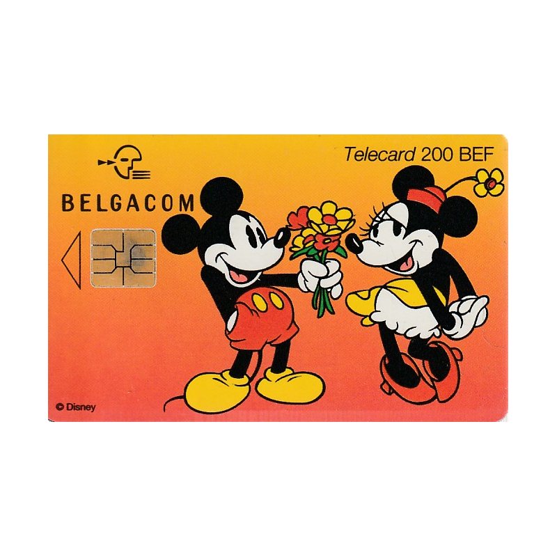 Mickey (HS) - Carte téléphone