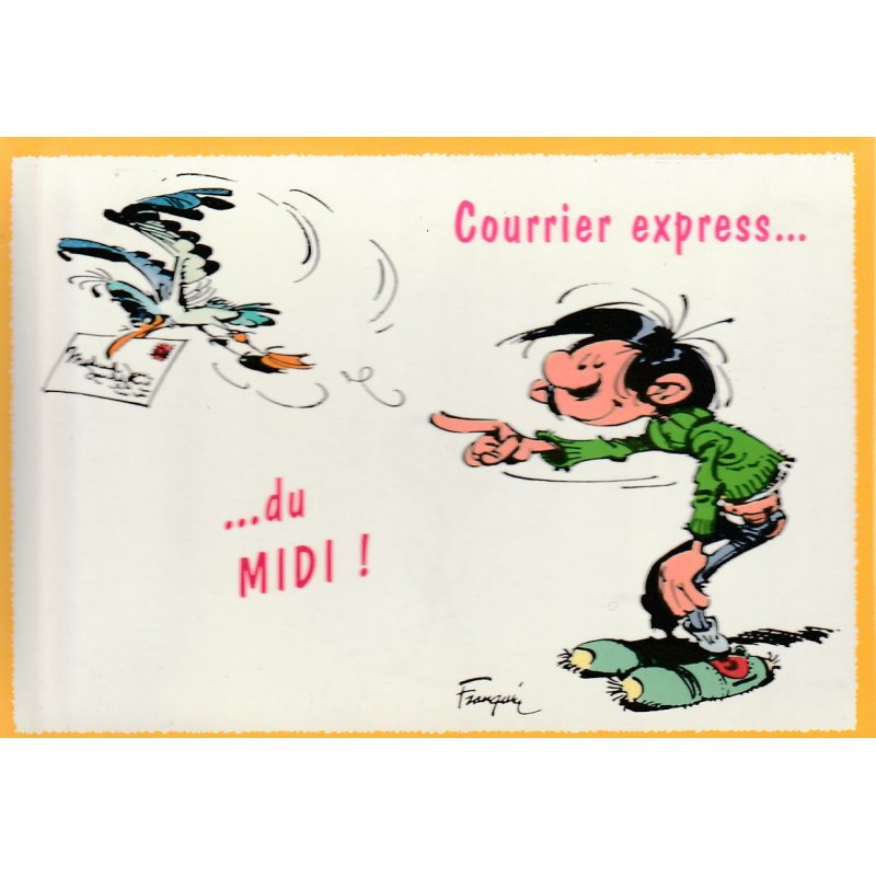 Gaston Lagaffe - Courrier express du Midi