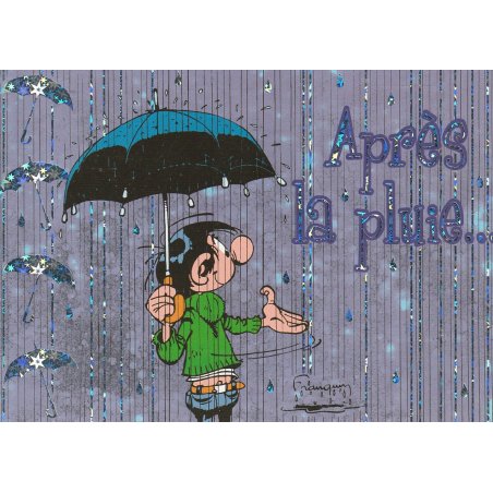 Gaston Lagaffe - Après la pluie