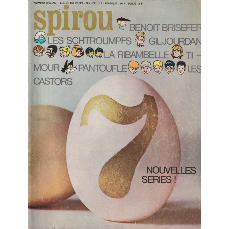 Spirou magazine (1459) - Spécial Pâques Printemps