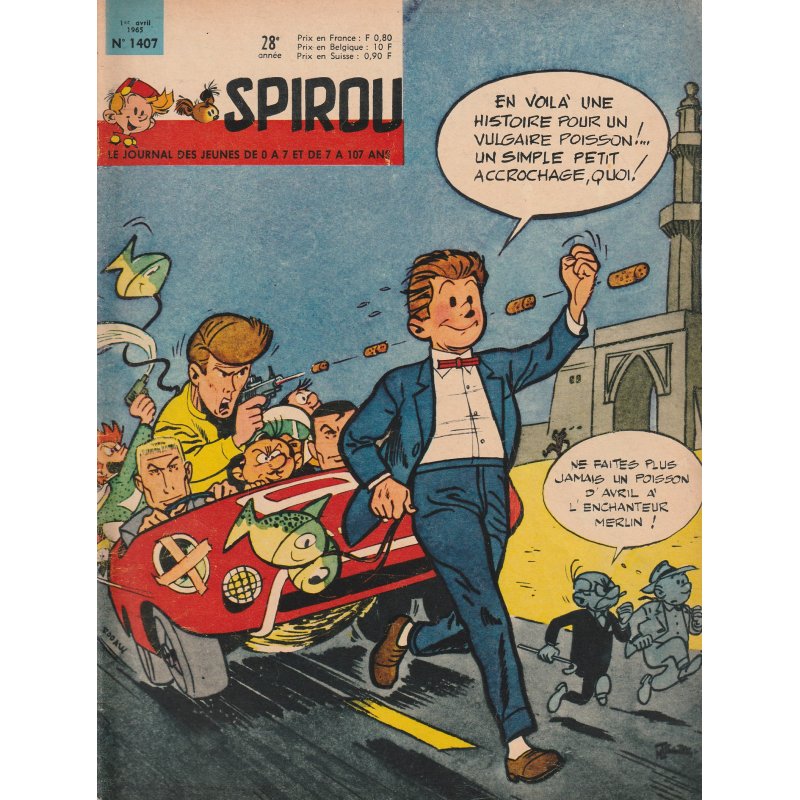 Spirou Magazine (1407) - Faux Tintin magazine