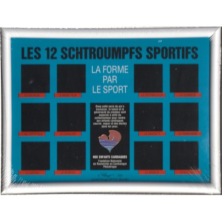 Schtroumpfs (HS) - Les 12 Schtroumpfs sportifs
