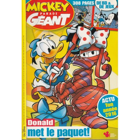 Mickey géant (350) - Donald met le paquet
