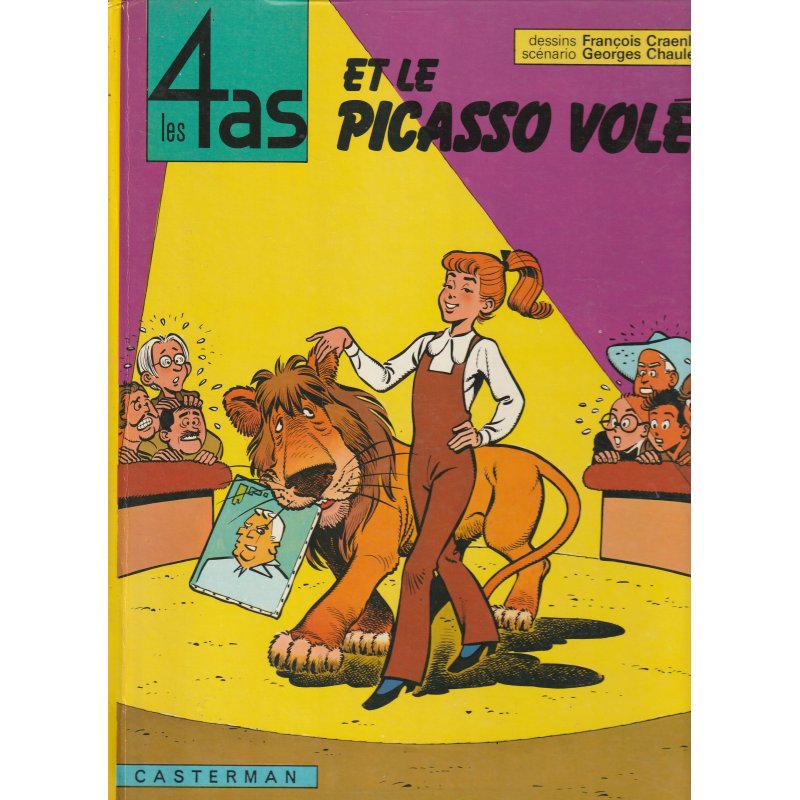Les 4 as (12) - Les 4 as et le Picasso volé