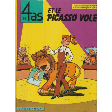 Les 4 as (12) - Les 4 as et le Picasso volé