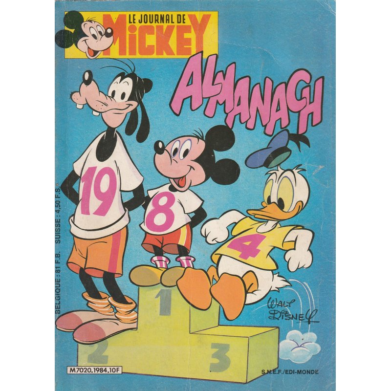 Mickey journal - Almanach 1984