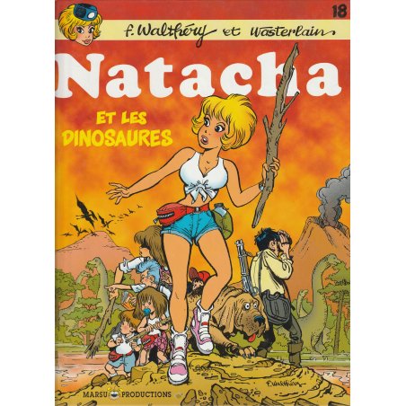 Natacha (18) - Natacha et les dinosaures
