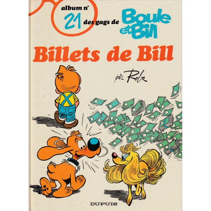 Boule et Bill (21) - Billets de Bill