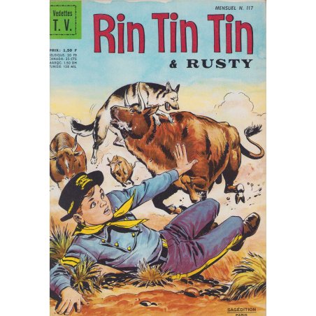 Rin Tin Tin et Rusty (117) - Le troupeau sauvage
