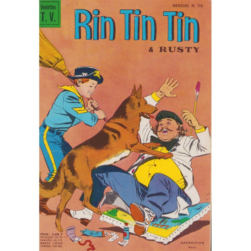 Rin Tin Tin et Rusty (116) - Le chef d'oeuvre de Rintintin