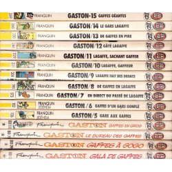 Gaston Lagaffe (HS) - volumes de 1 à 15