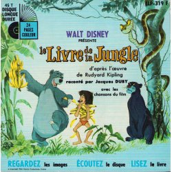 Le livre de la jungle (45T)...